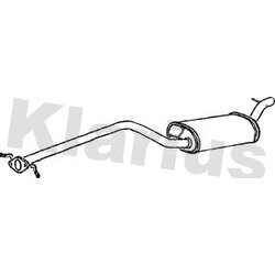 Centre Muffler KLARIUS FE791W OE Ref 1133076