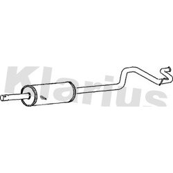 Rear Muffler KLARIUS FE811Q OE Ref 1114433