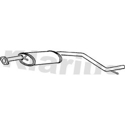 Centre Muffler KLARIUS FE833J OE Ref 1135430