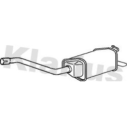 Rear Muffler KLARIUS FE844T OE Ref 1129757