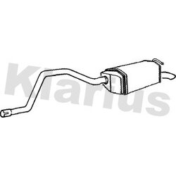 Rear Muffler KLARIUS FE845Q OE Ref 1148370