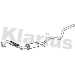 Centre Muffler KLARIUS FE871D OE Ref 1356024