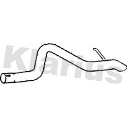 Exhaust Pipe KLARIUS FE889C OE Ref 4055978
