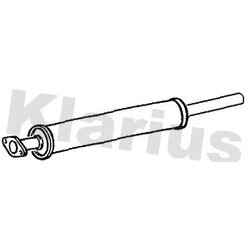 Centre Muffler KLARIUS FE915M OE Ref 1329731