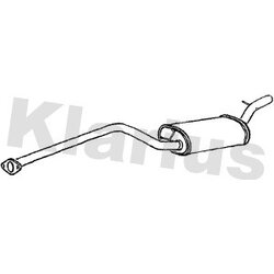 Centre Muffler KLARIUS FE922D OE Ref 1349857