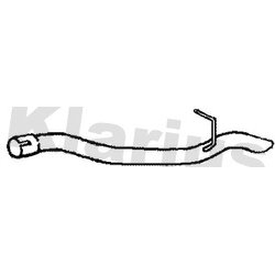 Exhaust Pipe KLARIUS FE925A OE Ref 1334042