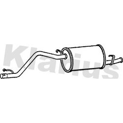 Rear Muffler KLARIUS FT469X OE Ref 7600784