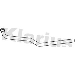 Exhaust Pipe KLARIUS FT577M OE Ref 93814191