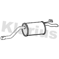 Rear Muffler KLARIUS FT782L OE Ref 46757981