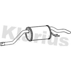 Rear Muffler KLARIUS FT801J OE Ref 55189328