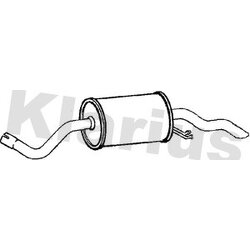Rear Muffler KLARIUS FT805D OE Ref 55191319