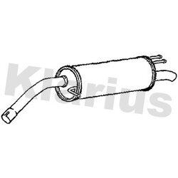 Rear Muffler KLARIUS FT834K OE Ref 46832157