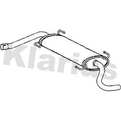 Rear Muffler KLARIUS FT887H OE Ref 1358083080