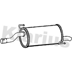 Rear Muffler KLARIUS FT899P OE Ref 51782330