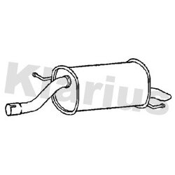 Rear Muffler KLARIUS FT914T OE Ref 51962959