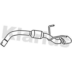 Exhaust Pipe KLARIUS FT918L OE Ref 51901340
