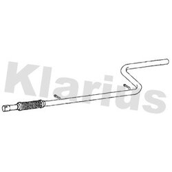 Exhaust Pipe KLARIUS FT942C OE Ref 51815911