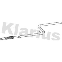 Exhaust Pipe KLARIUS FT944A OE Ref 51821164