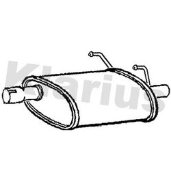 Rear Muffler KLARIUS FT953K OE Ref 52054601