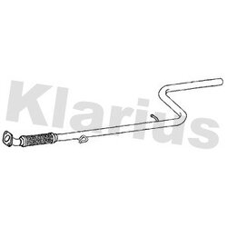 Exhaust Pipe KLARIUS FT956G OE Ref 52091120