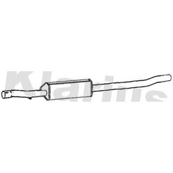 Centre Muffler KLARIUS FT990G OE Ref 52011110