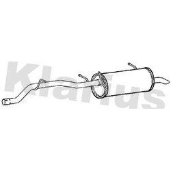 Rear Muffler KLARIUS GM1144J OE Ref 200100766R