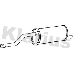 Rear Muffler KLARIUS GM1158M OE Ref 13431850