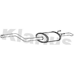 Rear Muffler KLARIUS GM1166C OE Ref 39170690
