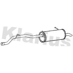 Rear Muffler KLARIUS GM1178J OE Ref 4424276