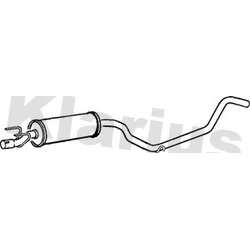 Centre Muffler KLARIUS GM152D OE Ref 852009