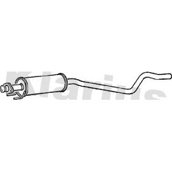 Centre Muffler KLARIUS GM25M OE Ref 852906