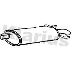 Rear Muffler KLARIUS GM264M OE Ref 5852030