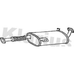 Centre Muffler KLARIUS GM274A OE Ref 91147835