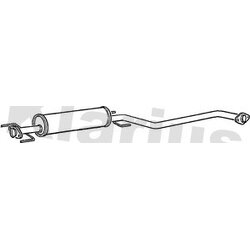 Centre Muffler KLARIUS GM281M OE Ref 852392