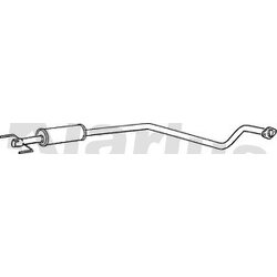 Centre Muffler KLARIUS GM325A OE Ref 5852069