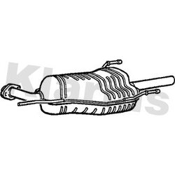 Rear Muffler KLARIUS GM340C OE Ref 5852059