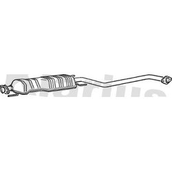 Centre Muffler KLARIUS GM357C OE Ref 5852336