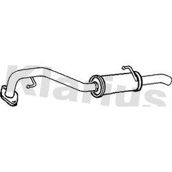 Rear Muffler KLARIUS GM370H OE Ref 97178687