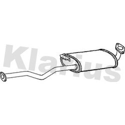 Centre Muffler KLARIUS GM374C OE Ref 97165243