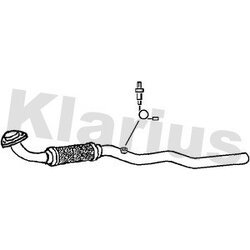 Exhaust Pipe KLARIUS GM427A OE Ref 5852134