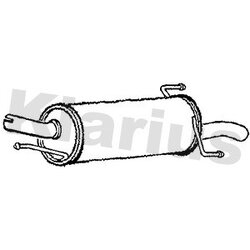 Rear Muffler KLARIUS GM431T OE Ref 5852121