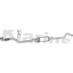 Centre Muffler KLARIUS GM434M OE Ref 5852277