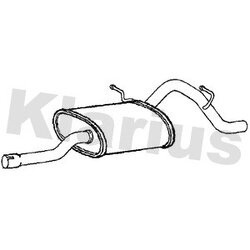 Rear Muffler KLARIUS GM438H OE Ref 5852149