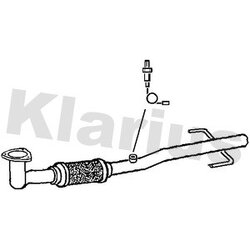 Exhaust Pipe KLARIUS GM444A OE Ref 24447469