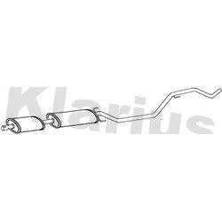 Centre Muffler KLARIUS GM451M OE Ref 24447475