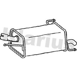 Rear Muffler KLARIUS GM490G OE Ref 5852122