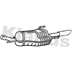 Rear Muffler KLARIUS GM507G OE Ref 13173353