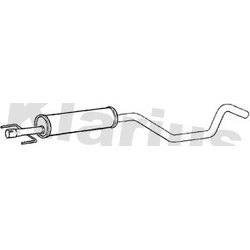 Centre Muffler KLARIUS GM514W OE Ref 13124155