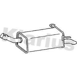 Rear Muffler KLARIUS GM516T OE Ref 13195995