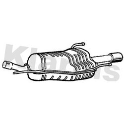 Rear Muffler KLARIUS GM520L OE Ref 5852491